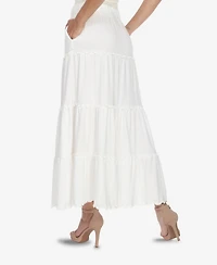 Women's Tiered Maxi Skirt