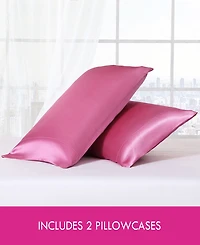Closeout! Betsey Johnson Satin Pillowcase Pair