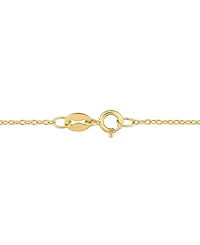 Citrine (3 1/4 ct. t.w.) Graduated Open Circle Necklace in 18k Gold Plated Sterling Silver