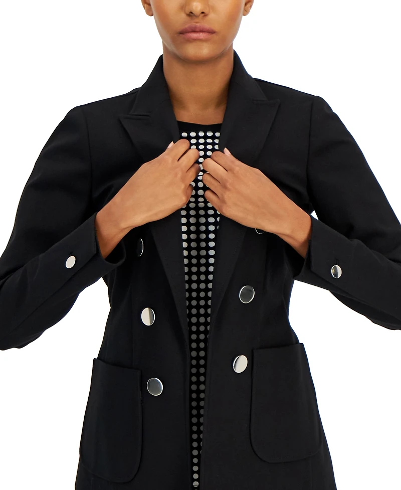 Anne Klein Women's Faux Double-Breasted Jacket