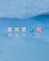 Girls Crew Beautiful Blossom Stud Earrings Set