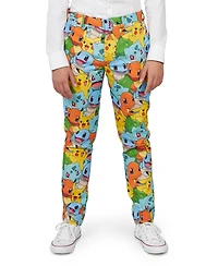 OppoSuits Big Boys Pokemon Licensed Suit, 3-Piece Set Including Blazer, Pants and Clip-On-Tie