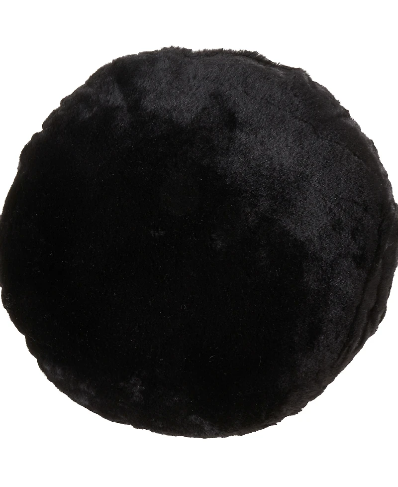 Saro Lifestyle Faux Fur Decorative Pillow, 16" x