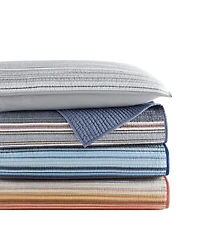 Brooklyn Loom Met Stripe Yarn Dye 3 Piece Quilt Set