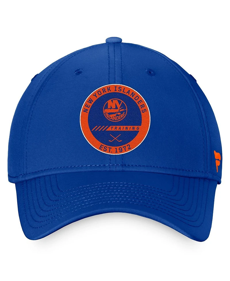 Men's Fanatics Royal New York Islanders Authentic Pro Training Camp Flex Hat