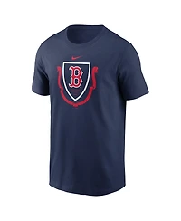 Men's Nike Navy Boston Red Sox Crest Local Team T-shirt