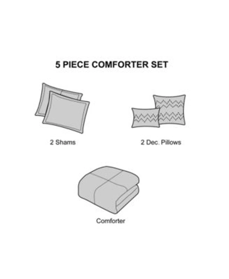 Stratford Park Elsie 5 Piece Comforter Set