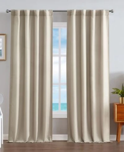 Nautica Virginia Ultimate Blackout Back Tab Window Curtain Panel Pair Collection