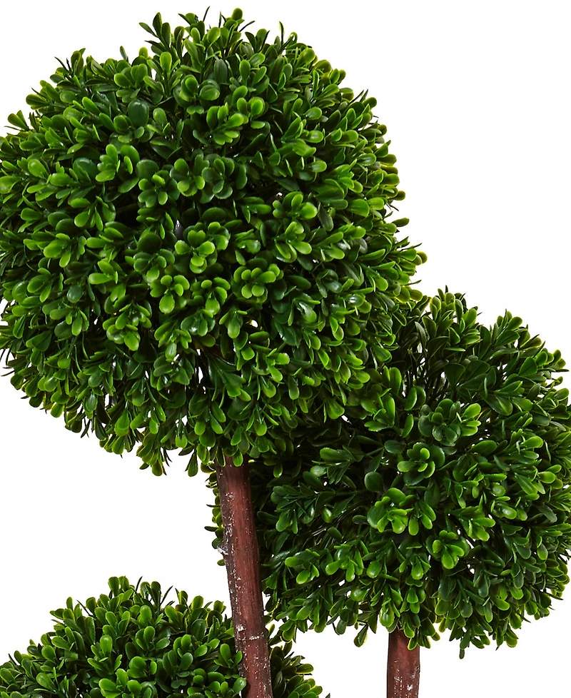 Nearly Natural 3' Boxwood Topiary Artificial Tree Uv Resistant