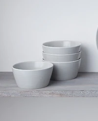 Noritake Swirl Cereal Bowls, Set of 4