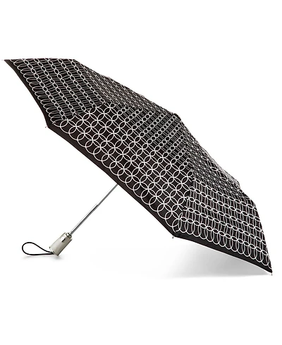Totes Water Repellent Auto Open Close Folding Umbrella with Sunguard