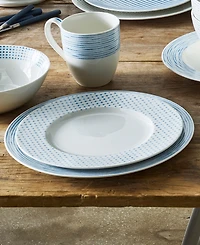 Noritake Hammock "Dots" Rim Salad Plates, Set of 4