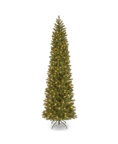 National Tree Company Feel Real Downswept Douglas Fir Pencil Slim Tree Collection