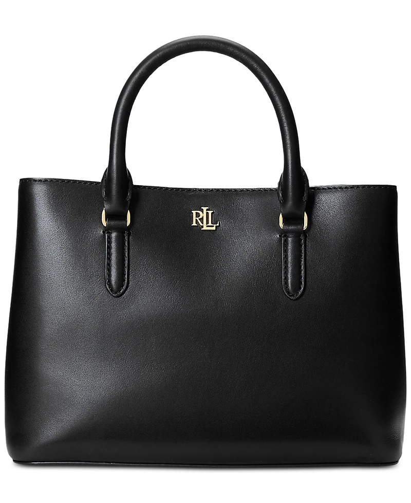 Leather Small Marcy Satchel