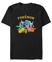 Men's Pokemon Gotta Catch Eeveelutions Short Sleeve T-shirt