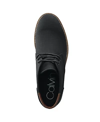 Calvin Klein Men's Alory Casual Round Toe Lace Up Boots