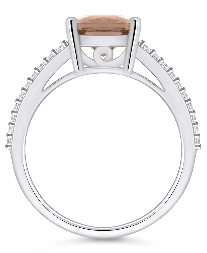 Macy's Morganite and Diamond Accent Ring 14K Gold