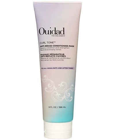 Ouidad Curl Tone Anti-Brass Conditioning Mask, 9 oz.