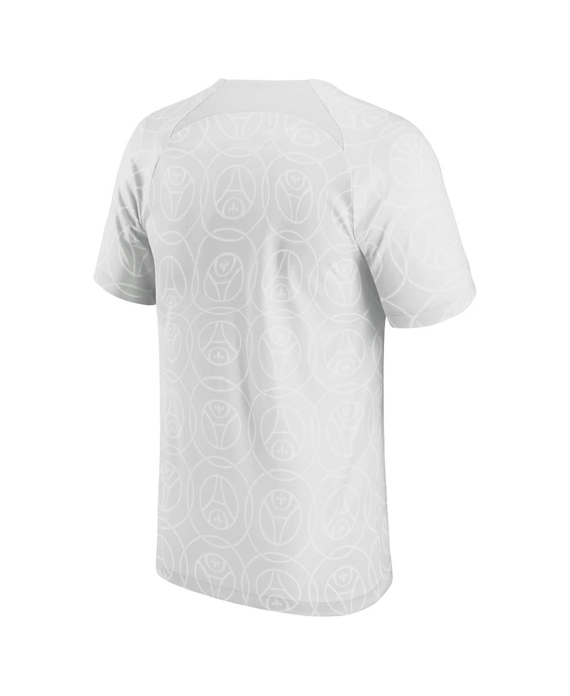 Men's Nike Gray Paris Saint-Germain 2022/23 Pre-Match Top