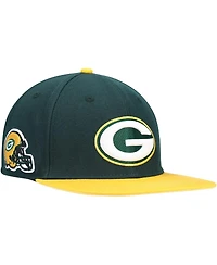 Men's Pro Standard Green, Gold Green Bay Packers 2Tone Snapback Hat