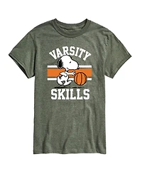 Men's Peanuts Varsity Skills T-shirt