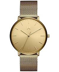 Mvmt Men's Legacy Slim Gold-Tone Mesh Bracelet Watch 42mm
