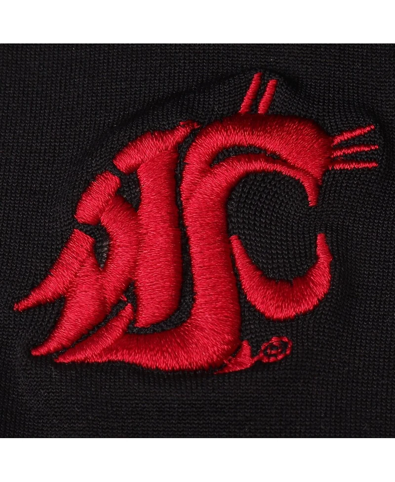 Women's ZooZatz Black Washington State Cougars Fleece Leggings
