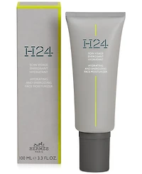 HERMES Men's H24 Hydrating & Energizing Face Moisturizer, 3.3 oz.