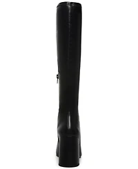 Madden Girl Women's Winslow Block-Heel Stretch Dress Boots