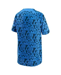 Big Boys Nike Blue Club America 2022 Pre-Match Raglan Performance Top