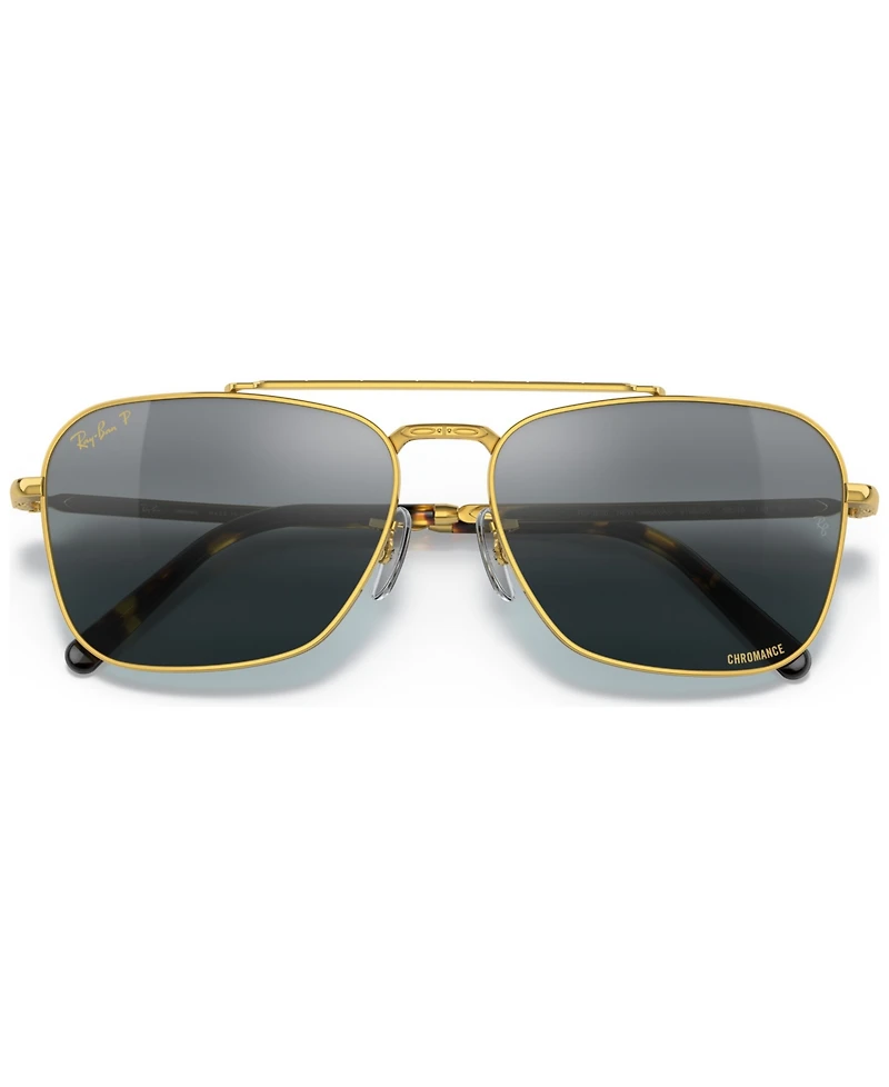 Ray-Ban Unisex Polarized Sunglasses, RB3636 New Caravan 58