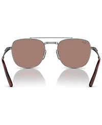 Ray-Ban Unisex Sunglasses, Frank Ii Titanium 51