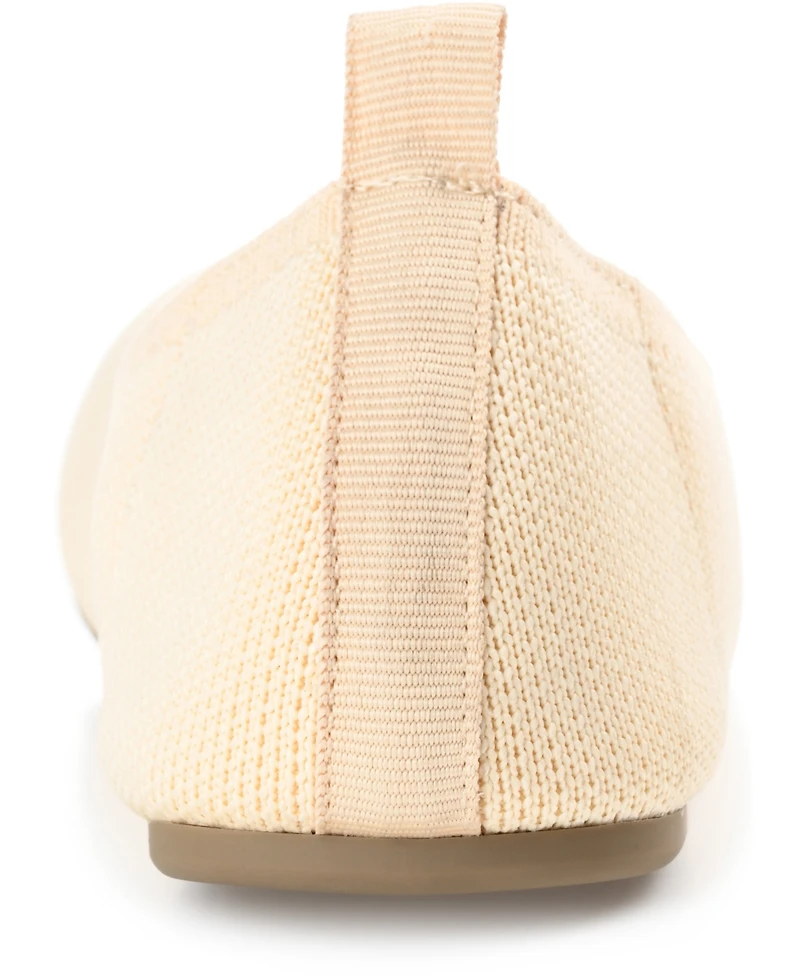 Journee Collection Women's Jersie Knit Flats