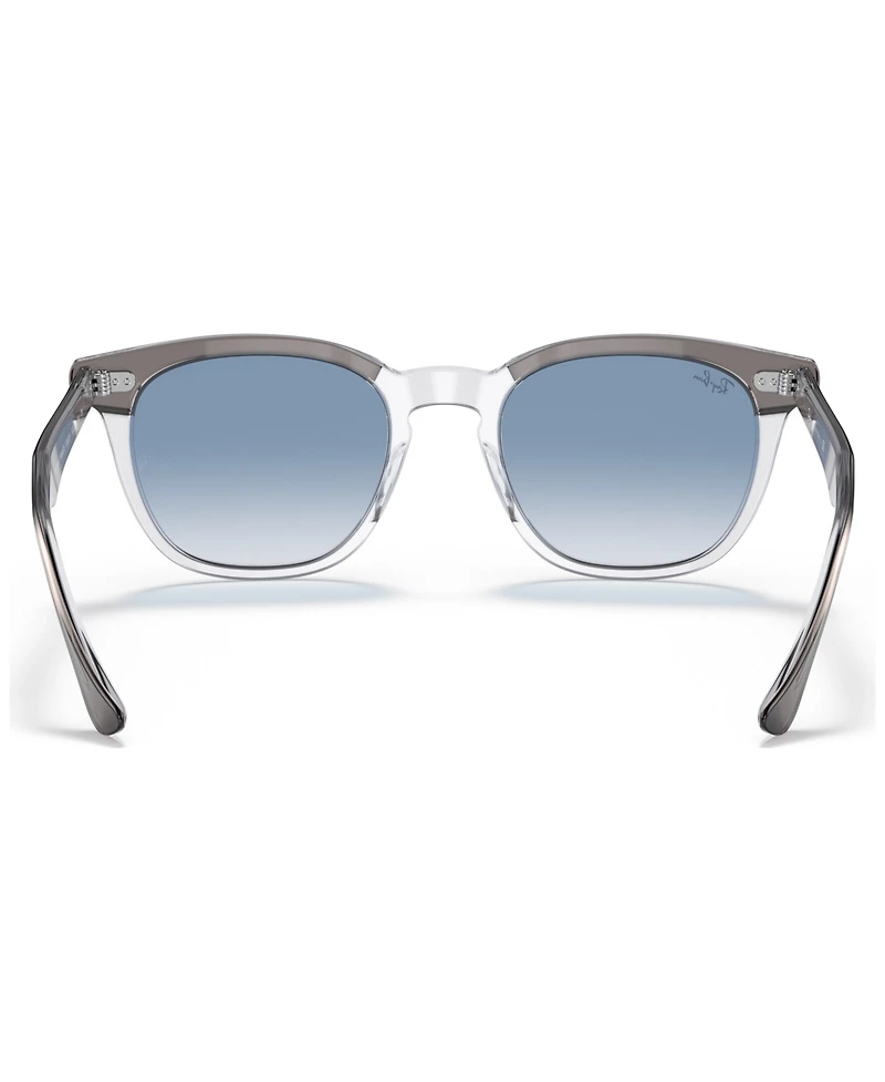 Ray-Ban Unisex Low Bridge Fit Sunglasses, Hawkeye 54