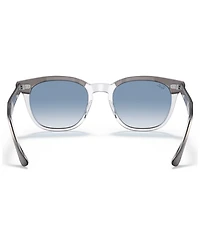 Ray-Ban Unisex Low Bridge Fit Sunglasses, Hawkeye 54