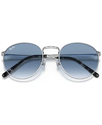 Ray-Ban Unisex Sunglasses, RB3637 New Round 50