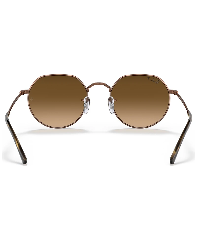 Ray-Ban Unisex Polarized Sunglasses, RB3565 Jack