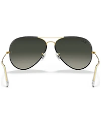 Ray-Ban Unisex Sunglasses, Aviator Full Color Legend