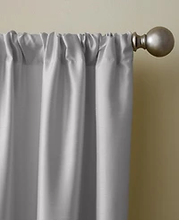 Elrene Home Fashions Versailles Faux Silk Blackout Window Curtain