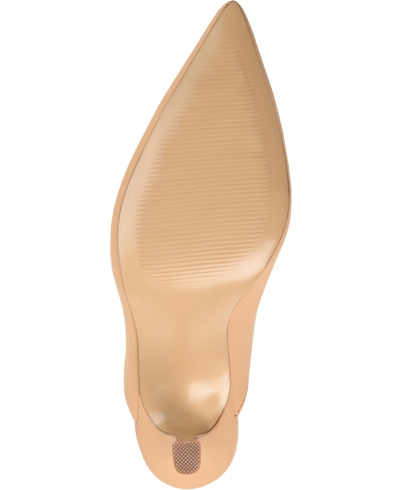 Journee Collection Women's Shiyza Pointed Toe Dress Mules