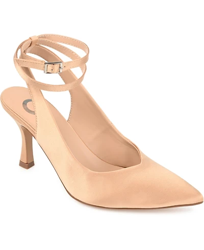 Journee Collection Women's Marcella Satin Heels