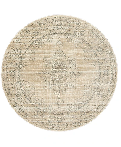 Closeout! Km Home Cantu 3563 5'3" x Round Area Rug