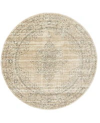 Closeout! Km Home Cantu 3563 5'3" x Round Area Rug