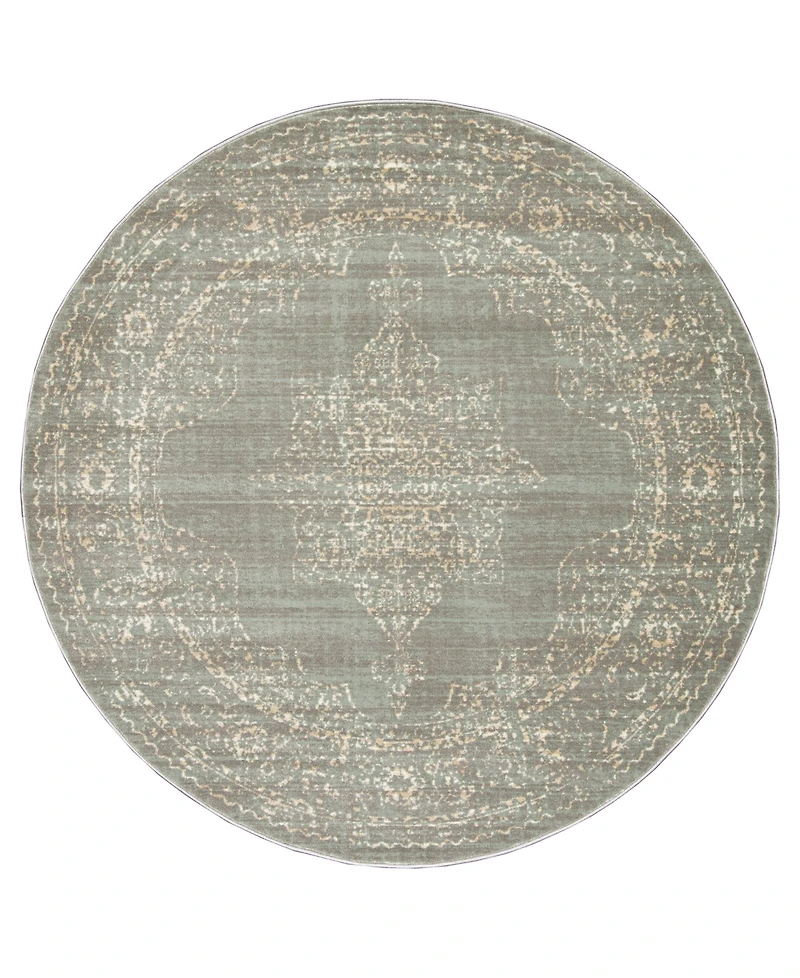 Closeout! Km Home Cantu 5'3" x Round Area Rug