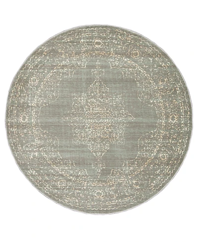 Closeout! Km Home Cantu 5'3" x Round Area Rug