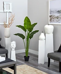Nearly Natural 63" Travellers Palm Uv-Resistant Indoor/Outdoor Tree