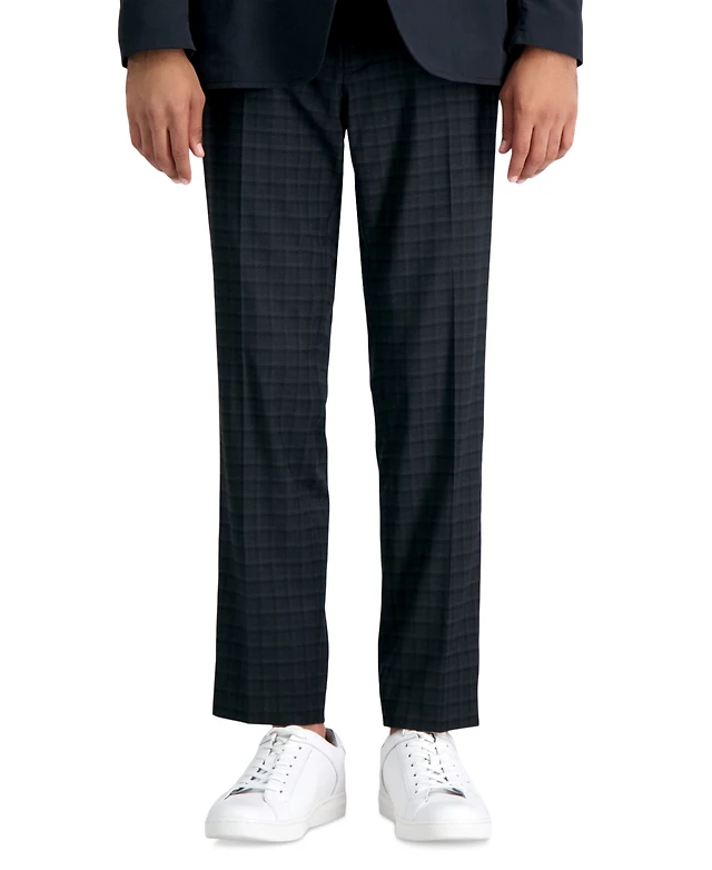 Pantaloni da completo Slim Fit - Beige - UOMO | H&M IT