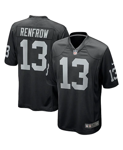 Men's Nike Hunter Renfrow Black Las Vegas Raiders Game Player Jersey