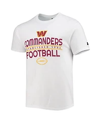 Men's Starter White Washington Commanders Prime Time T-shirt