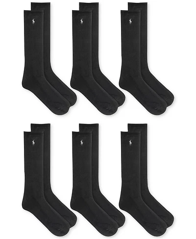 Polo Ralph Lauren Men's 6-Pk. Performance Sport Crew Socks